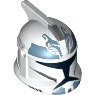 Helmet Clone Trooper Phase 1, with Side Holes, Wolfpack Clone Trooper Print