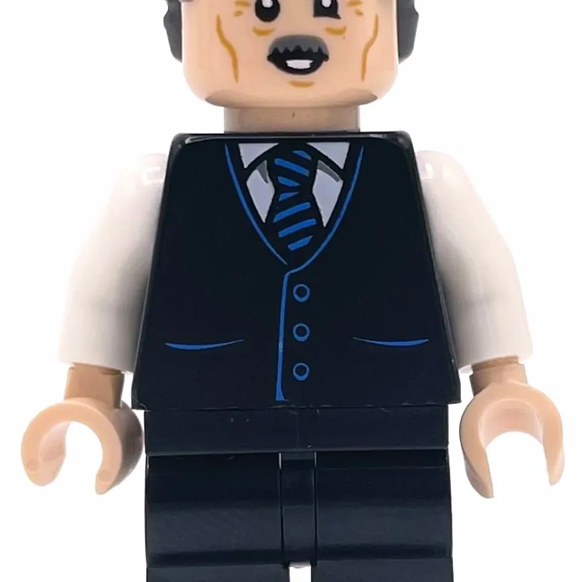 J. Jonah Jameson, Black Suit, Dark Bluish Gray Hair