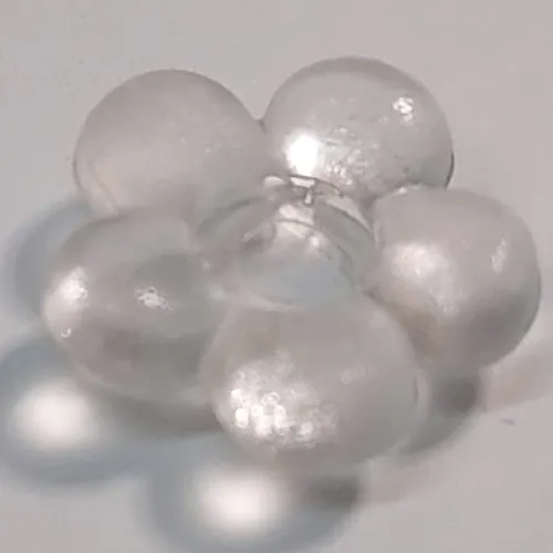 Clikits Icon, Flower 2 x 2 Small, 5 Petals with Pin [Frosted]