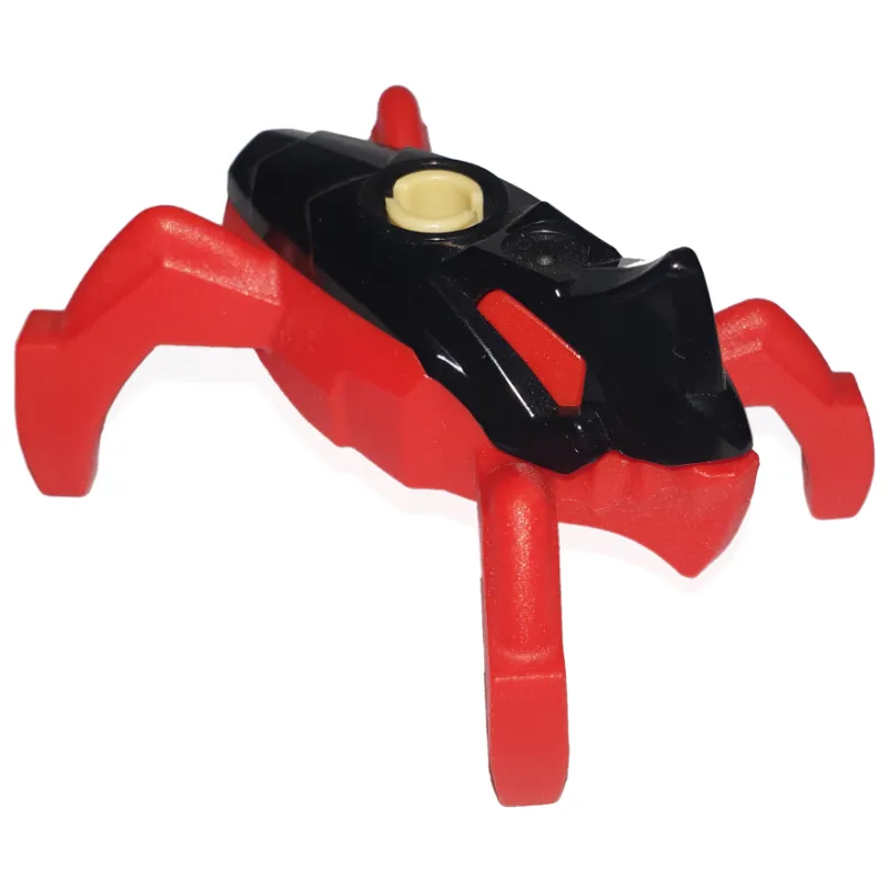 Hero Factory Jumper, Black Top, Red Base