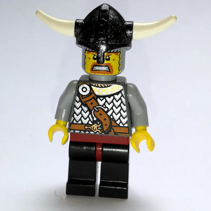 Viking Warrior - Chain Mail, Red Band