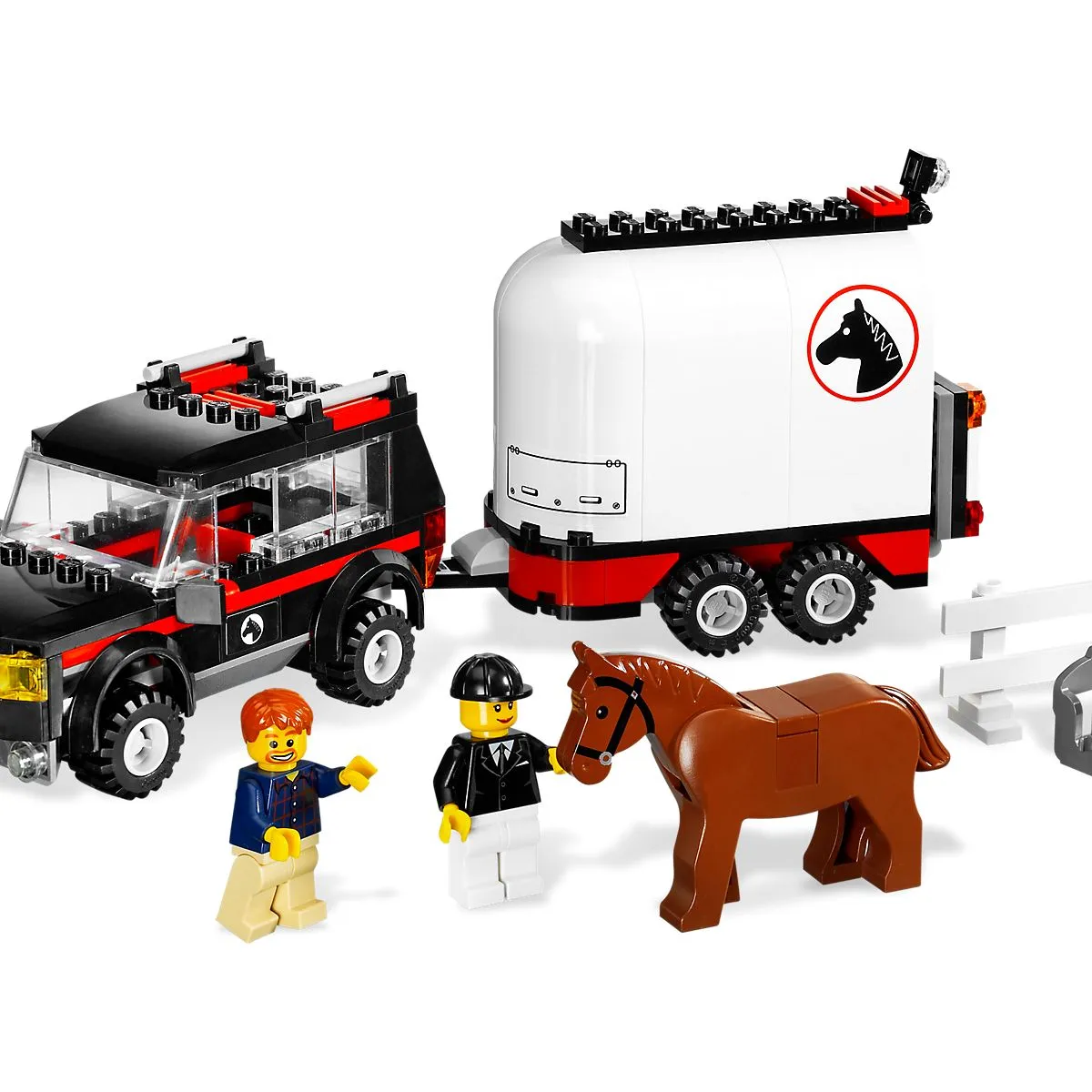 4WD with Horse Trailer