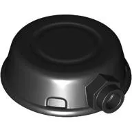 Helmet, Disk Shape with Stud on Front