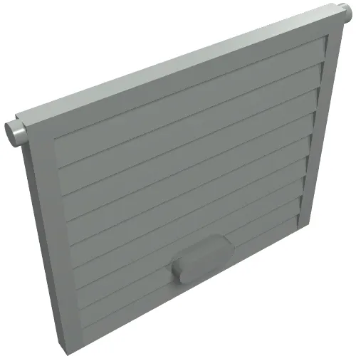 HO Scale Accessory Door for Garage 4 x 8 x 3