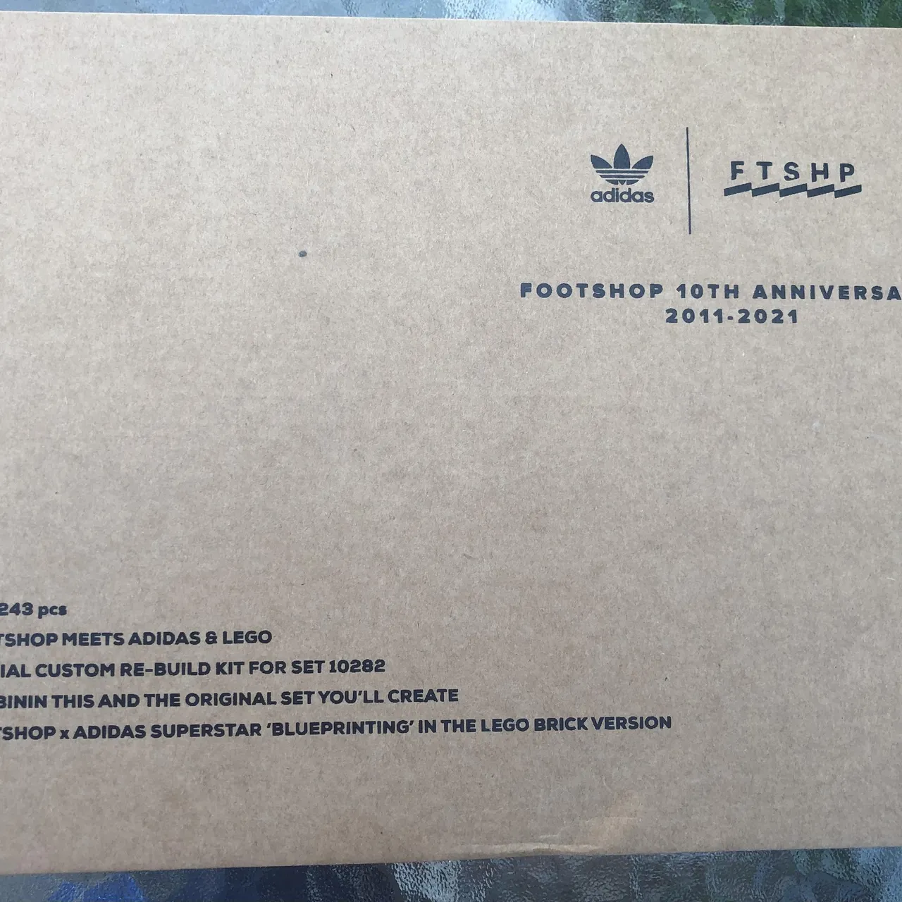 Footshop Meets Adidas & LEGO Special Custom Re-build Kit