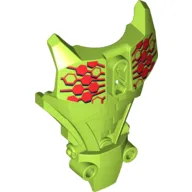 Large Figure Torso Cover, Armor with Red Hexagons Print (Breez)