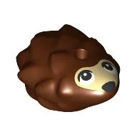 Animal, Hedgehog Baby with Tan Face print