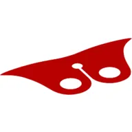 Neckwear Cape Collar, Pointed with Black and Red Sides