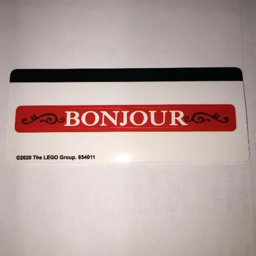 Sticker Sheet for Set 854011-1