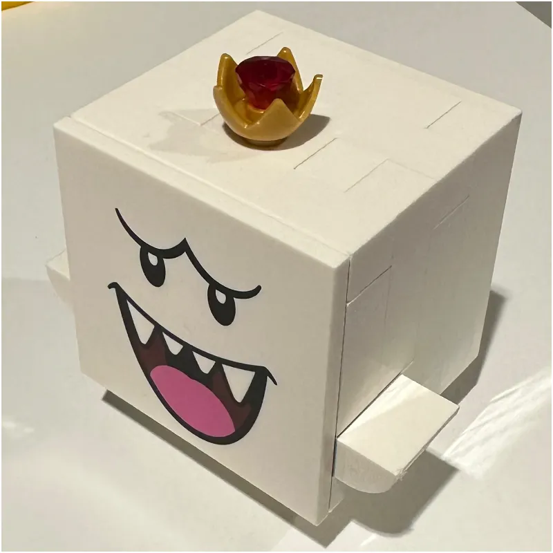 King Boo - Dark Pink Tongue