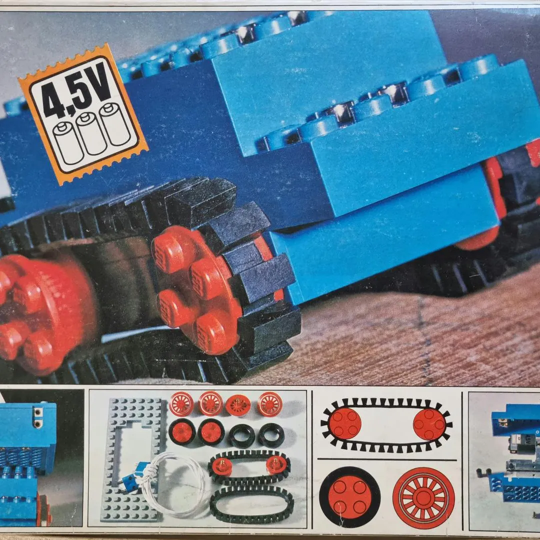 4.5V Motor Set with Rubber Tracks