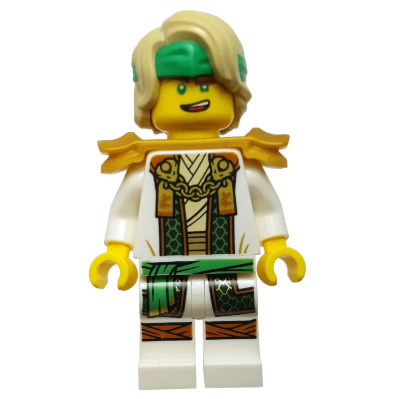 Lloyd, White Suit, Hair, Shoulder Guard