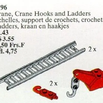 Crane, Crane Hooks and Ladders