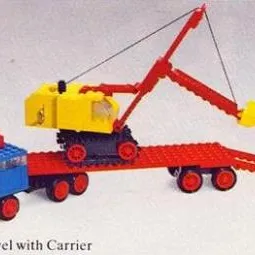 Steam Shovel with Carrier