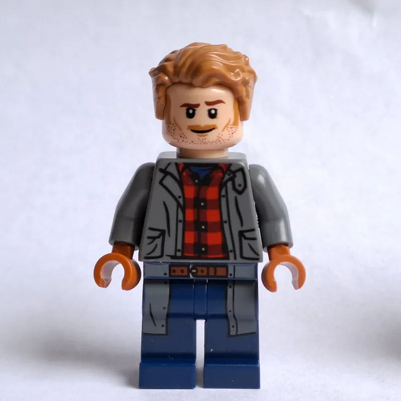 Owen Grady, Dark Bluish Gray Jacket Shirt