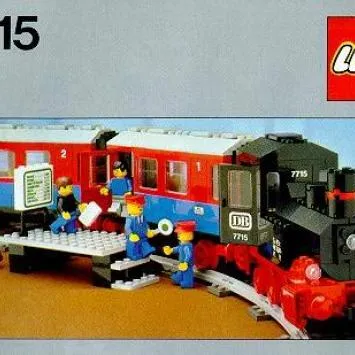 Push-Along Passenger Steam Train