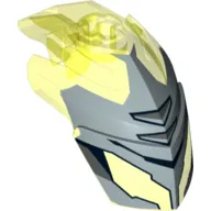 Large Figure Helmet / Visor with Clip with Clip with Face Guard Print Type 2