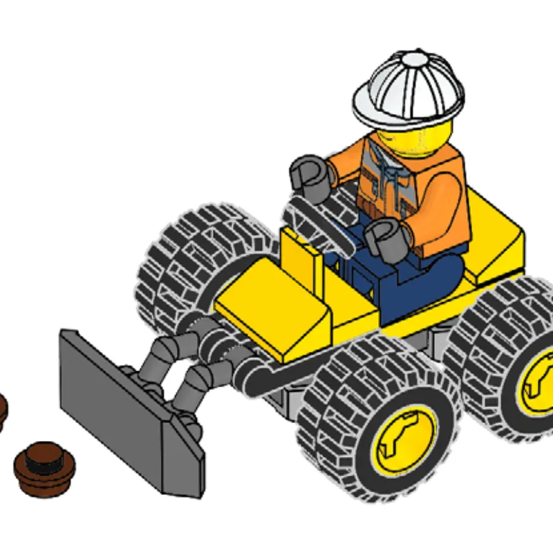 Eddy Erker with Bulldozer