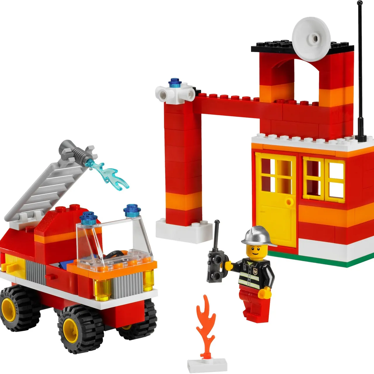 Fire Fighter Building Set