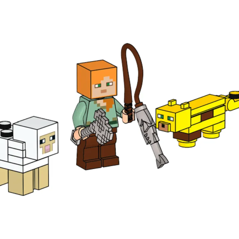 Alex with Ocelot and Sheep