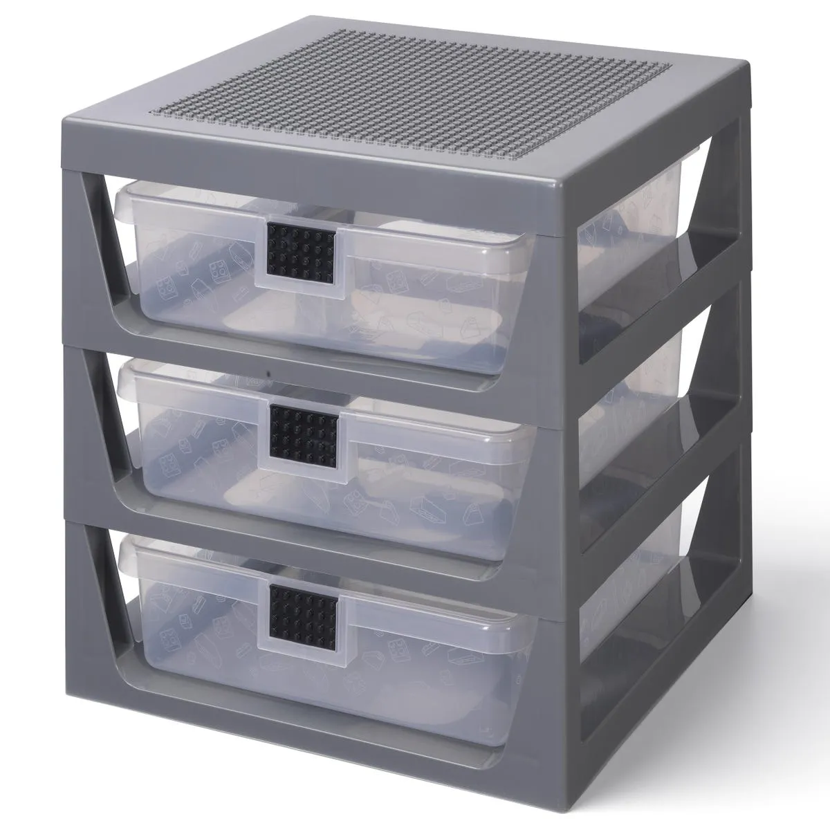 3-Drawer Storage (Gray)