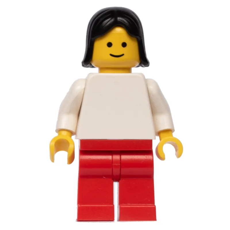 Woman - White Torso, Red Legs