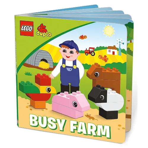 Book, Duplo, Busy Farm