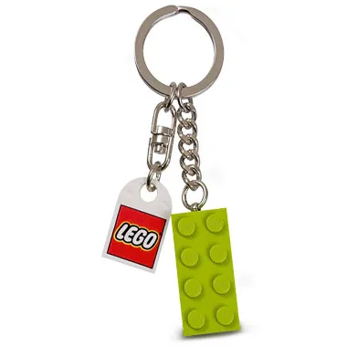 Lime Green Brick Key Chain