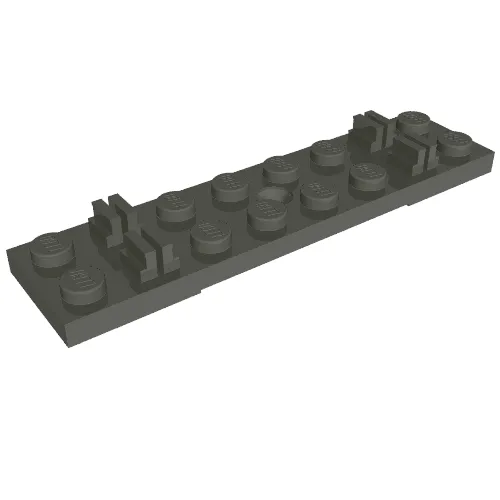 Train Track Sleeper Plate 2 x 8 without Cable Grooves