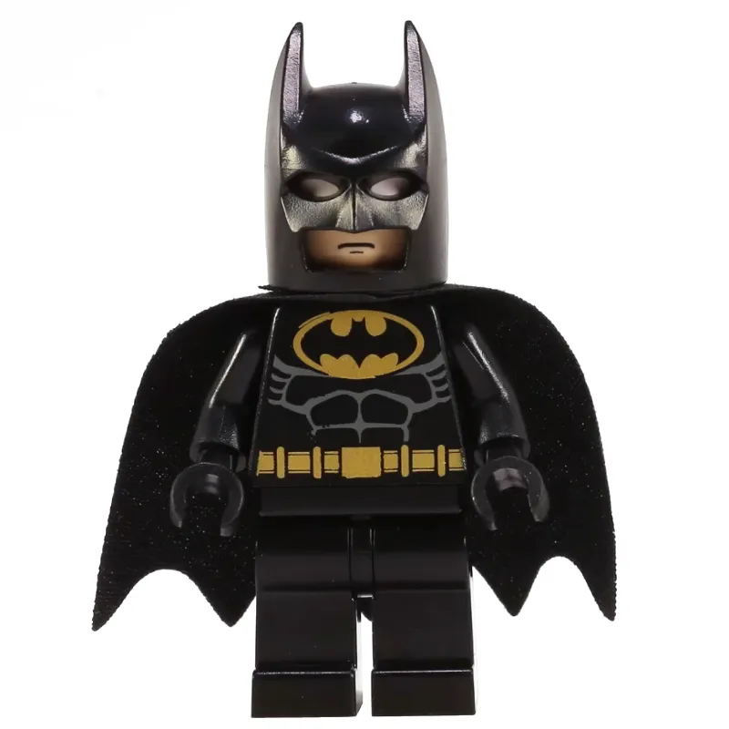 Batman, Black Suit, Black Cape and Cowl, Gold Batman Logo (56630 Cape)