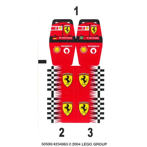 Sticker Sheet for Set 8389-1