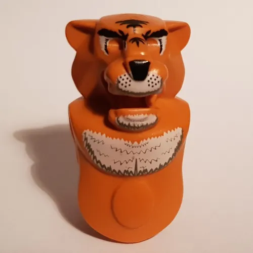 Creature Body Part, Tiger Head and Torso with Tygurah print