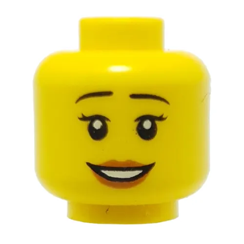 Minifig Head Maya, Smile / Scared Print