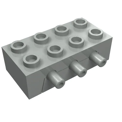Technic Pneumatic Distribution Block 2 x 4 [Complete Assembly]
