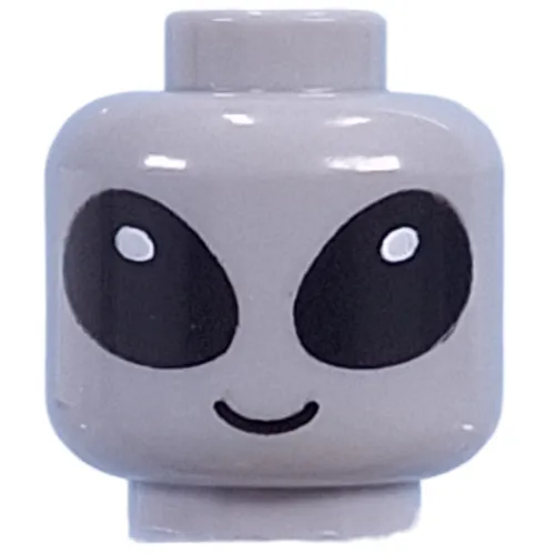 Minifig Head, Classic Alien print