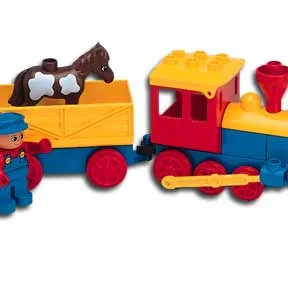 Push-Along Play Train