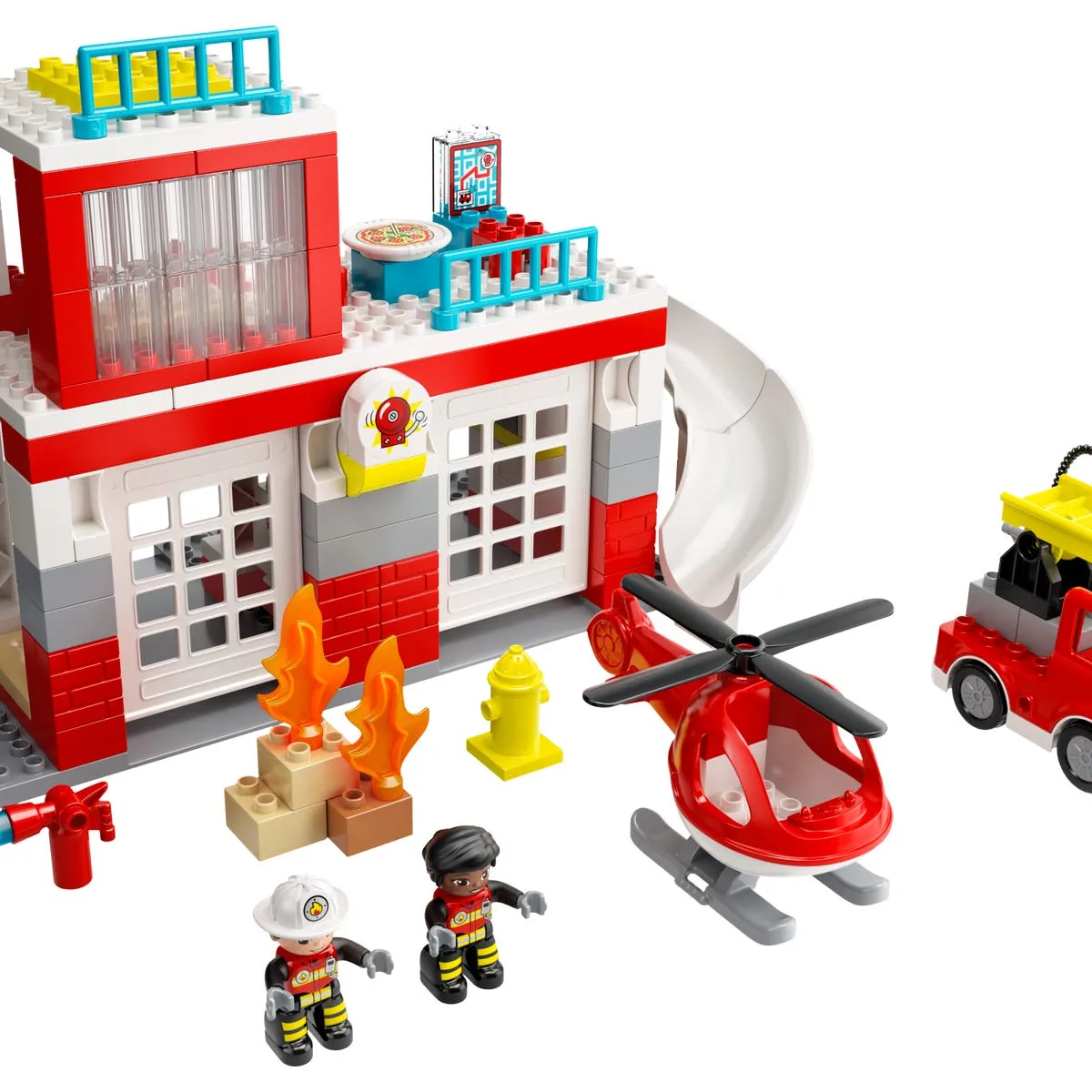 Fire Station & Helicopter