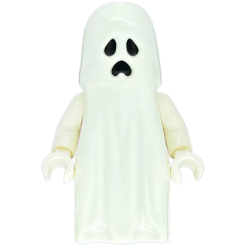 Ghost with Open Mouth and Brick Built Legs