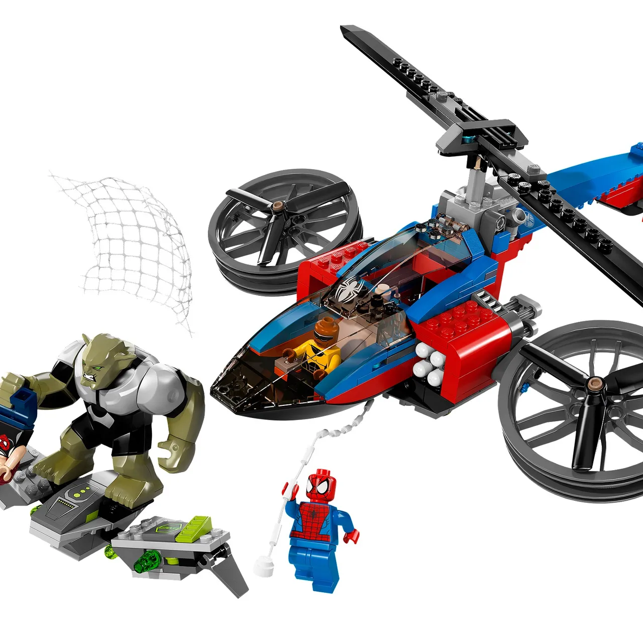 Spider-Helicopter Rescue