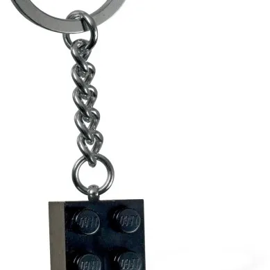 Black Brick Key Chain