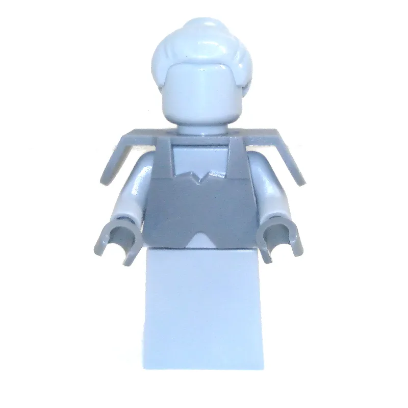 Statue - Lilly Light Bluish Gray Hair in Bun