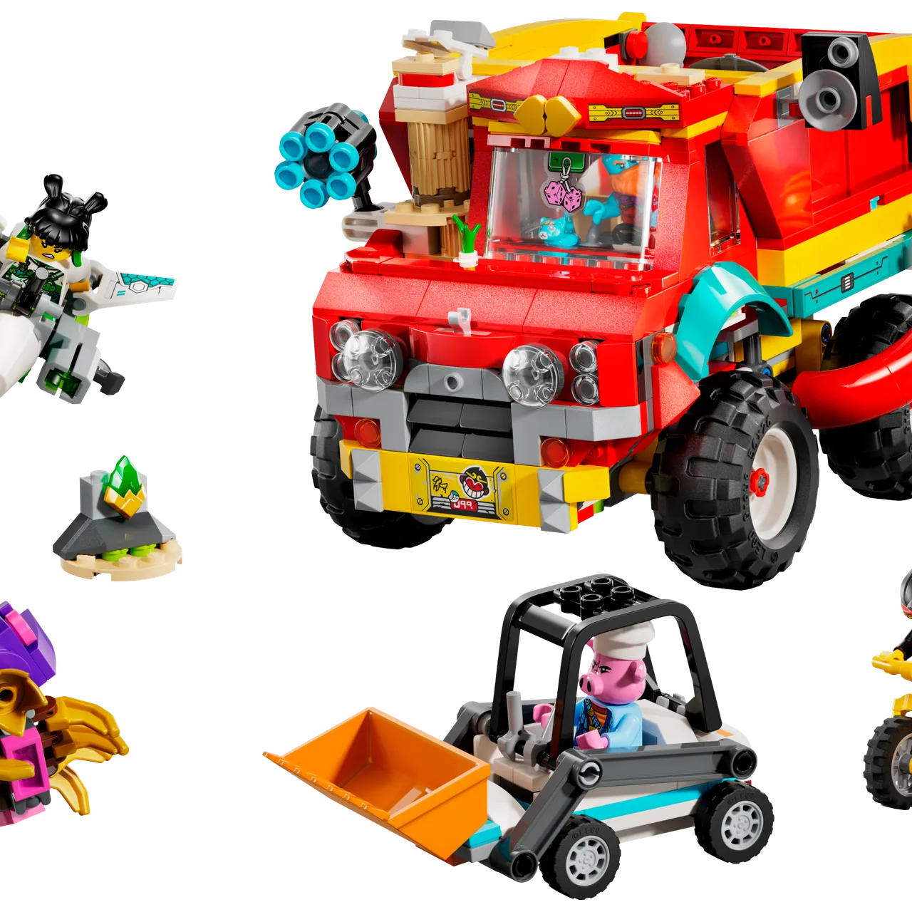 Monkie Kid's Team Power Truck