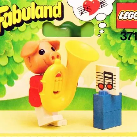 Pierre Pig and His Tuba