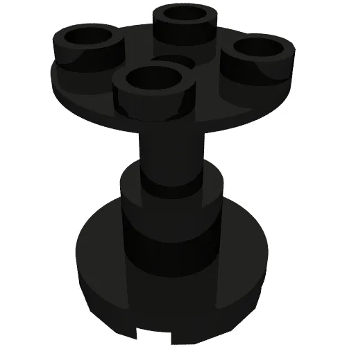 Support Round 2 x 2 x 2 Stand with Blocked Center Hole