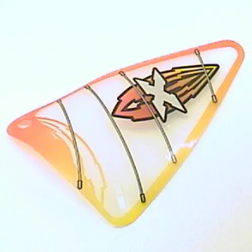 Sail, Windsurfer, 9 x 15 Triangle, with Island Xtreme Stunts Logo Print [6734]