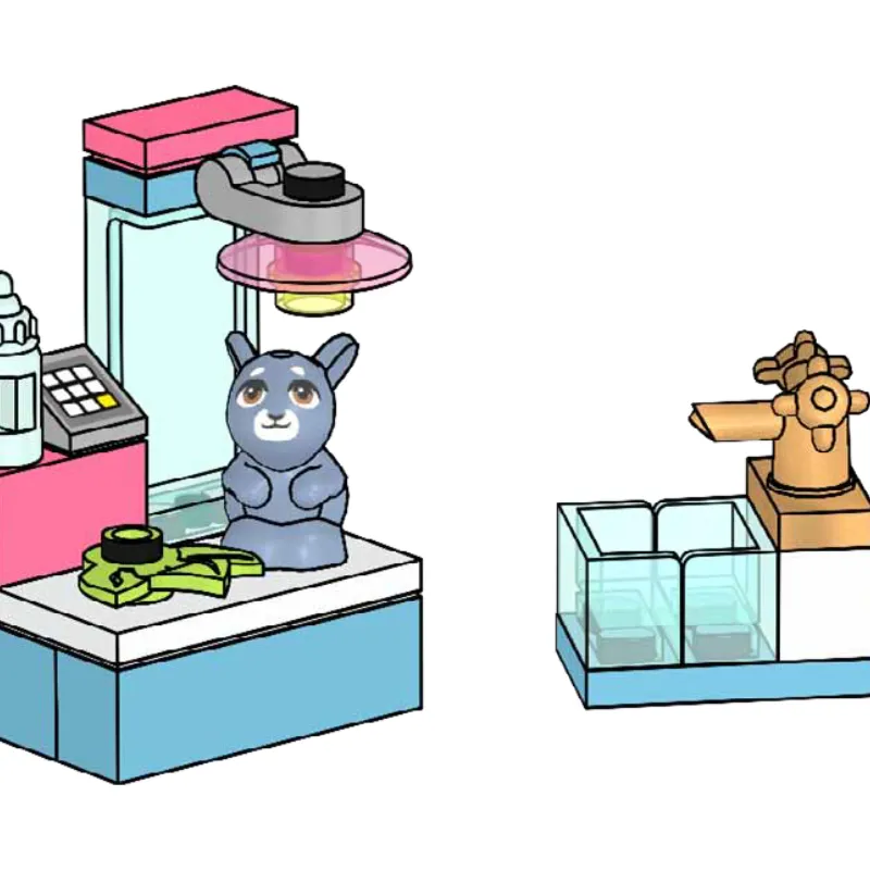 Bunny at Veterinary Station