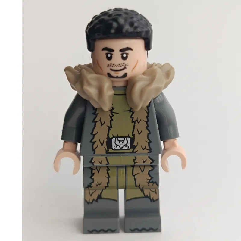 Viktor Krum, Dark Bluish Gray Outfit, Hair