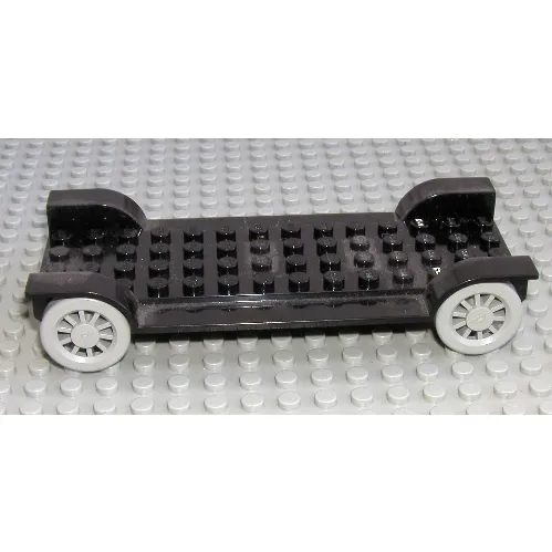 Fabuland, Vehicle Base, Car Chassis 14 x 6 New [Complete Assembly]