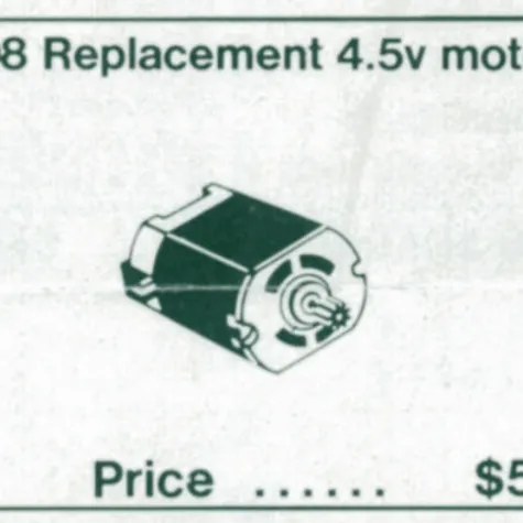 4.5V Replacement Motor