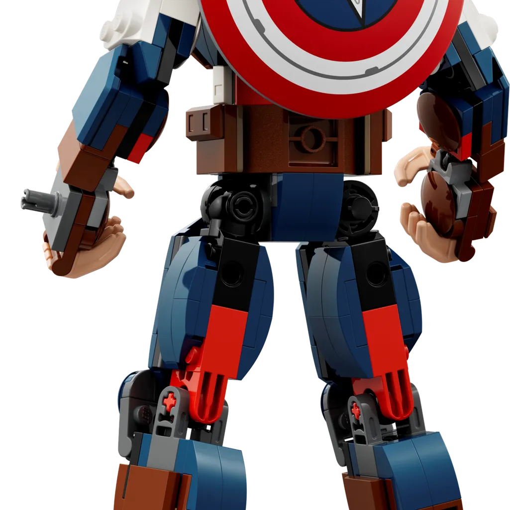 Captain America Construction Figure
